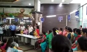 At DDA Vikas Sadan.