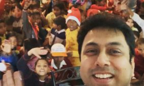 Christmas celebration at NGO 